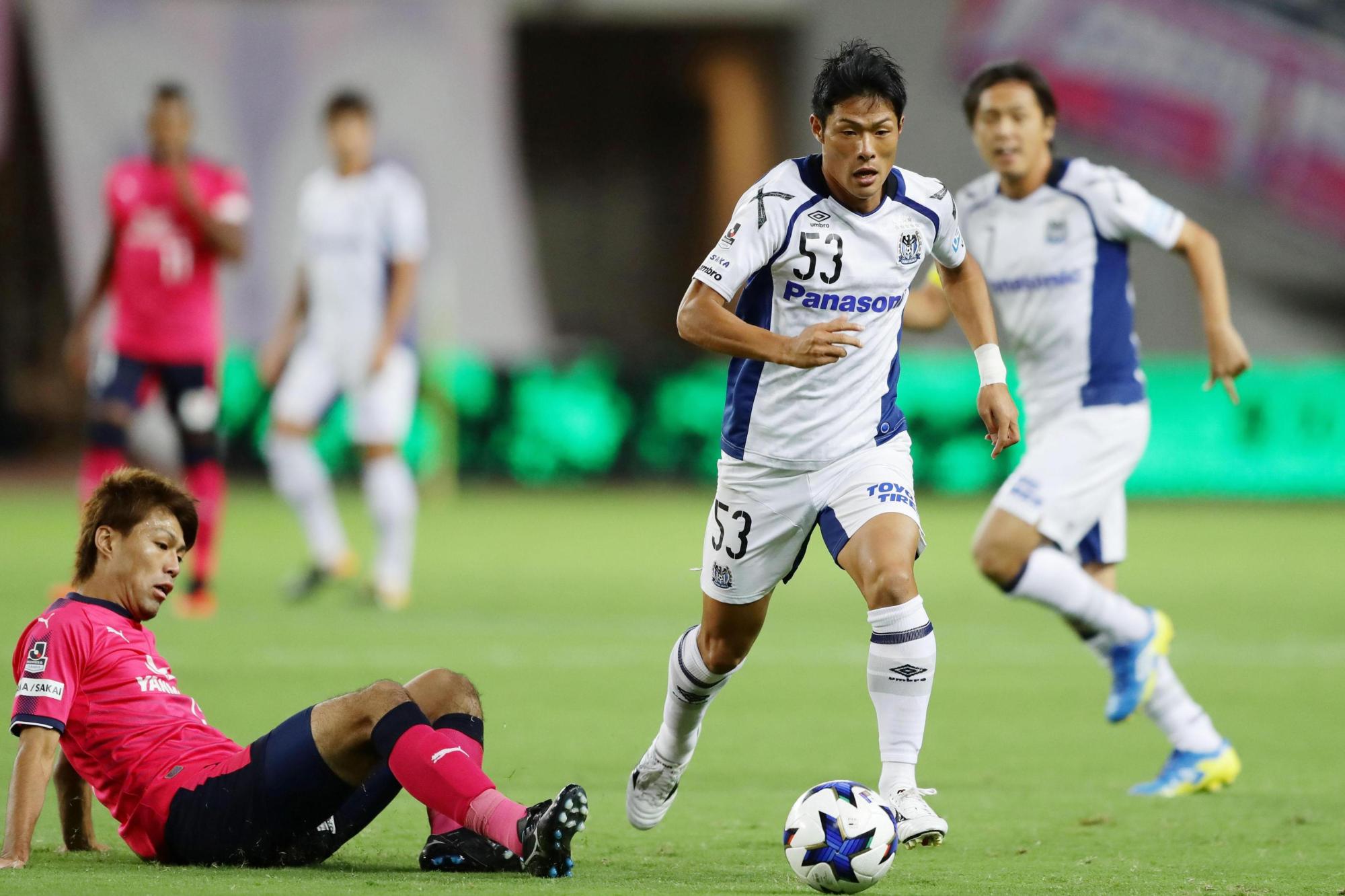 Gamba grab late draw in J. League Cup semifinal first leg against Cerezo - The Japan Times