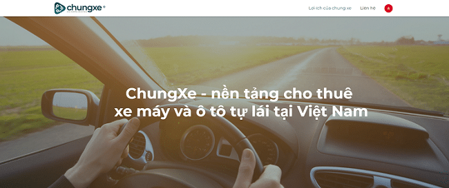 Chungxe.vn cho thuê xe không người lái